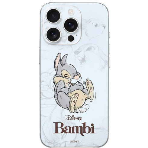 Disney Bambi Thumper Sketched portrait iPhone 16 Pro Skin